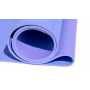 Коврик для йоги 6 мм двуслойный TPE фиолетово-сиреневый Original FitTools FT-YGM6-2TPE-1