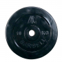 Диск обрезиненный DFC, чёрный, 31 мм, 10кг, WP021-31-10