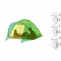 Палатка Canadian Camper Karibu 2 forest
