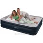 Двуспальная надувная кровать Intex 67738 Deluxe Pillow Rest Raised Bed с встроенным электрическим насосом