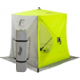 Палатка зимняя Куб утепл. 1,8х1,8 yellow lumi/gray PREMIER (PR-ISCI-180YLG)