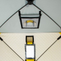 Палатка зимняя утепл. Куб 1,5х1,5 yellow/gray Helios (HS-ISCI-150YG)