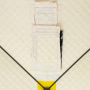 Палатка зимняя утепл. Куб 1,5х1,5 yellow/gray Helios (HS-ISCI-150YG)
