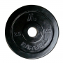 Диск обрезиненный DFC, чёрный, 31 мм, 2,5кг, WP021-31-2.5