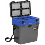 Ящик рыболовный зимний серый/синий (HS-IB-19-GB) Helios