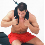 Тяга для скручиваний (пресс), нейлоновая Body Solid ACH18