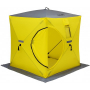 Палатка зимняя Куб 1,8х1,8 yellow/gray Helios (HS-ISC-180YG)