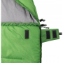 Спальный мешок TORO Wide 400L (220х90, левый, стратекс, салатовый) (T-HS-SB-TW-400L) Helios