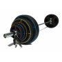 Штанга олимпийская 180 кг (диски-TPU) Original FitTools FT-OLYSET-180