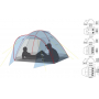 Палатка Canadian Camper Karibu 3 royal