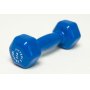 Гантель в виниловой оболочке 2 кг (цвет синий) Fitness Tools FT-VWB-2