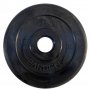 Диски обрезиненные, чёрного цвета, 51 мм, 10 кг, Atlet MB-AtletB51-10