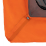 Палатка зимняя Куб 1,5х1,5 orange lumi/gray Helios (HS-ISC-150OLG)