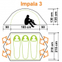 Палатка Canadian Camper IMPALA 2, цвет royal