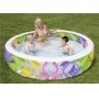 Надувной детский бассейн с цветными вставками Intex Swim Center Pinwheel Pool 56494