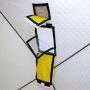 Палатка зимняя утепл. Куб 1,8х1,8 yellow/gray Helios (HS-ISCI-180YG)