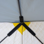 Палатка зимняя утепл. Куб 1,8х1,8 yellow/gray Helios (HS-ISCI-180YG)