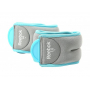 Утяжелители на лодыжки Elements 0,5 кг серо-голубые (пара) Reebok RAWT-11073BL