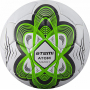 Мяч футбольный Atemi ATOM, PU, зеленый, р.5, р/ш, окруж 68-71