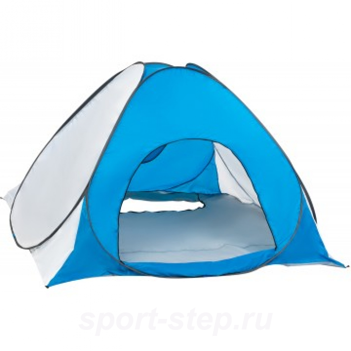 Палатка зимняя автомат 2*2 бело-голубая дно на молнии (PR-D-TNC-038-2)