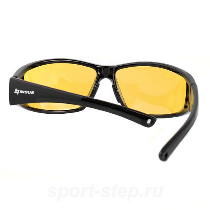 Очки поляризационные в жест.чехле (желтый) (N-OP-LZ0007-Y) Nisus