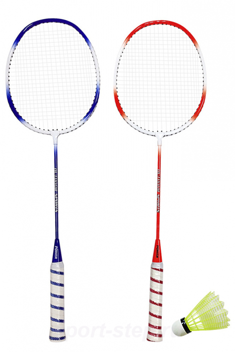 Набор для игры в бадминтон, красный/синий, Арт. JC-122PE