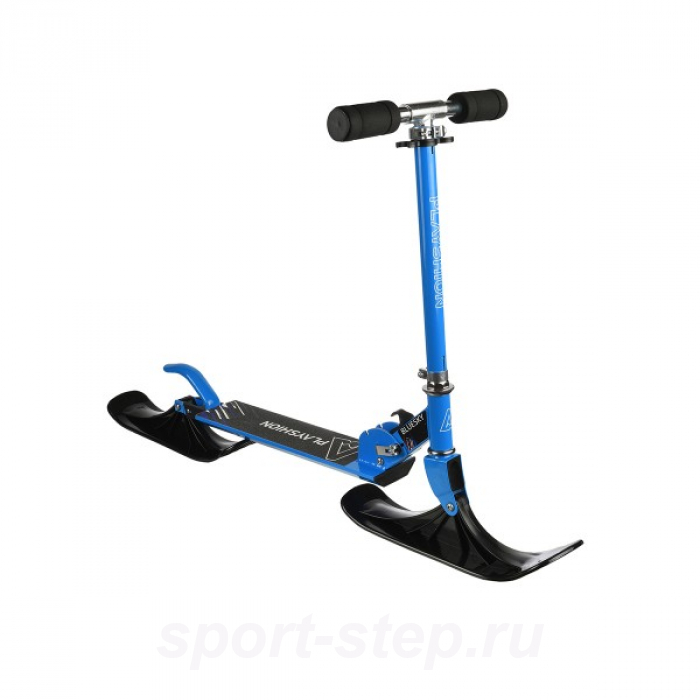 Снегокат самокат 2в1 BLUESKY-SNW Playshion, синий