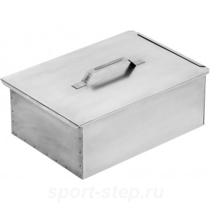 Коптильня двухъярусная Стандарт с поддоном для сбора жира 380x280x170 (сталь 0,8 мм)