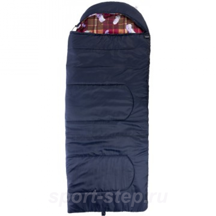 Спальный мешок БАТЫР XXL СОШ-4 (220*90) синий (синтепон) Helios