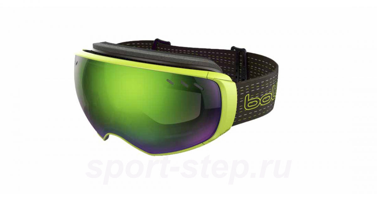 Маска Bolle Virtuose Black & Lime / Green Emerald + Lem Gun L