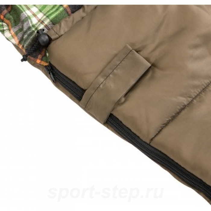 Спальный мешок Beluha wide 220*90 (300 гр/м.кв) хаки (термофайбер/шерсть) Helios
