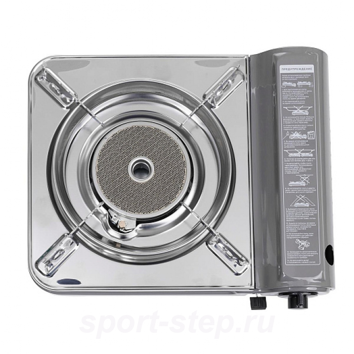 Плита газовая портат. в кейсе, горелка керамическая, ветрозащита (N-MS-3500CS) NISUS