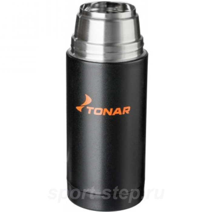 Термос (HS.TM-023) 500ML черный (дополн.пласт.чашка) TONAR