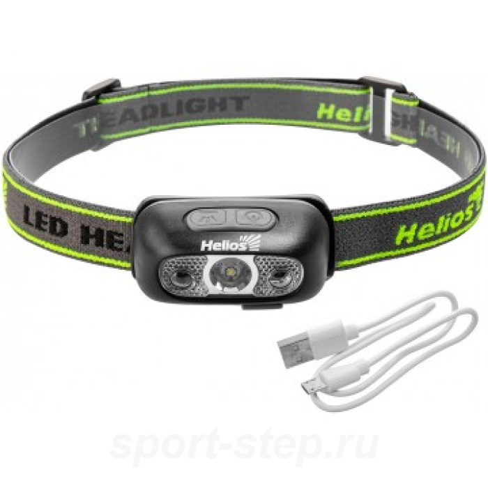 Фонарь налобный с USB (HS-FN-3056S) Helios