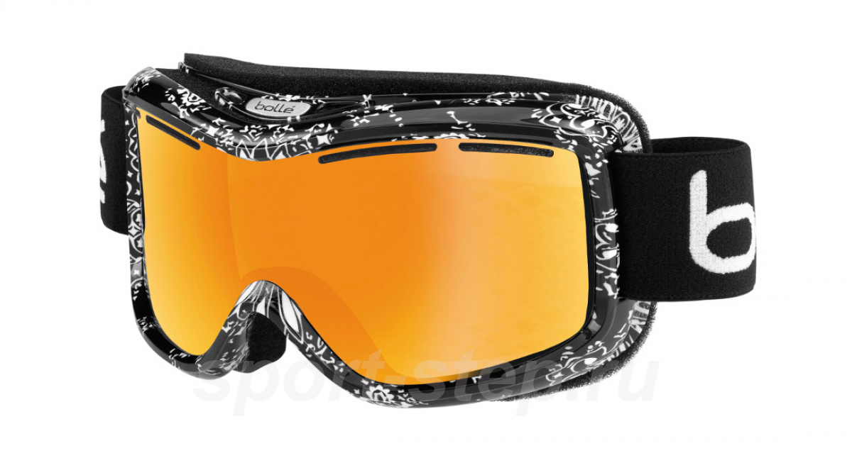 Маска Bolle Monarch Black Bandana Citrus Gold