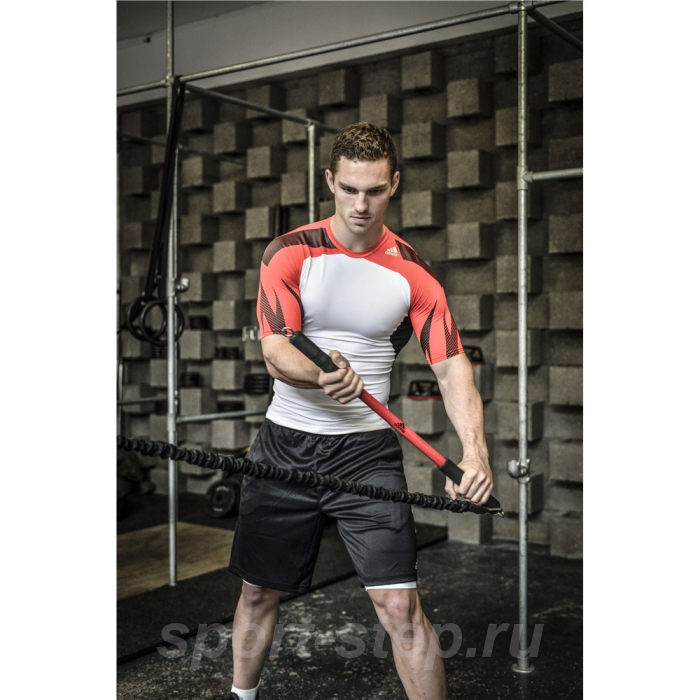 Гриф с эспандерами Adidas ADAC-11403