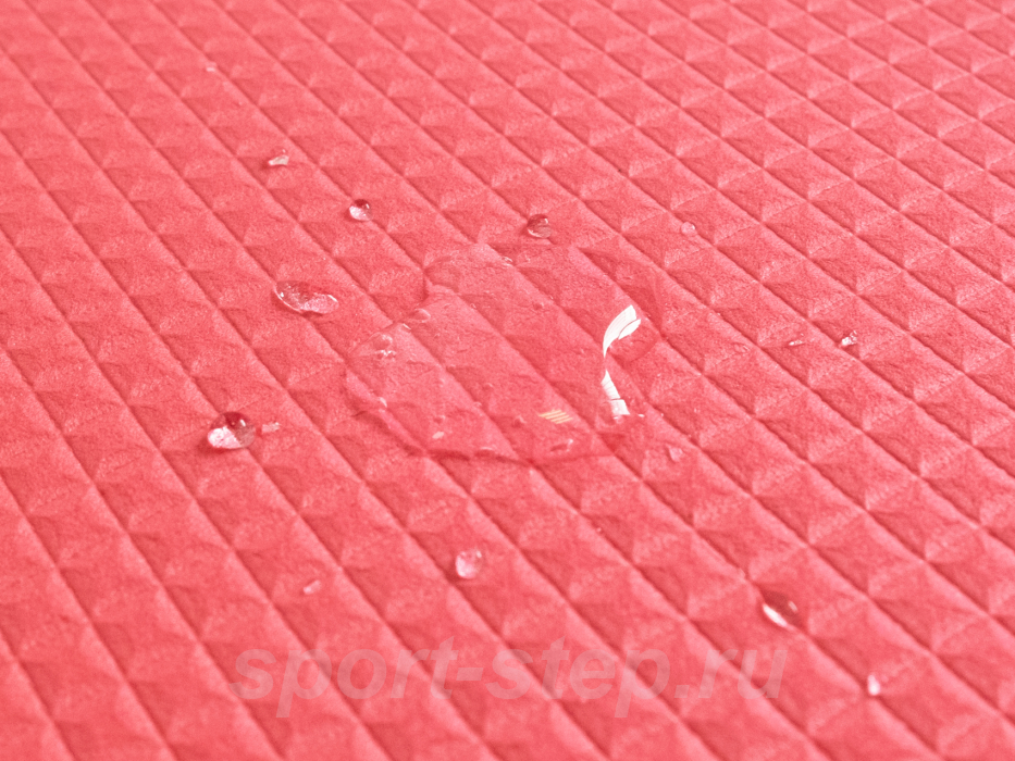 Мат для аэробики 6 мм розовый Original FitTools FT-MPM6PK (KAMA)