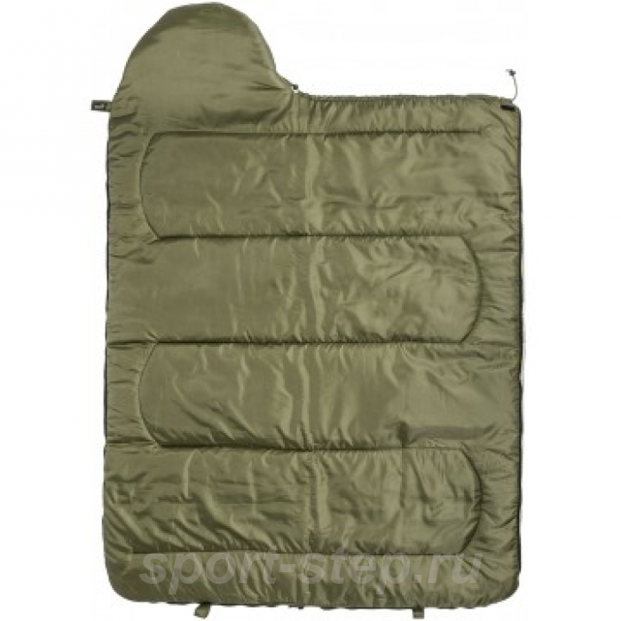 Спальный мешок OLYMPUS 400 (210х70, холлофайбер, зеленый/город) (T-HS-SB-O-400-NC) Helios