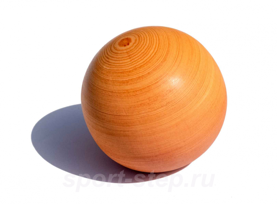 Шар массажный из лиственницы диаметр 7 см в мешочке Original FitTools FT-KODAMA