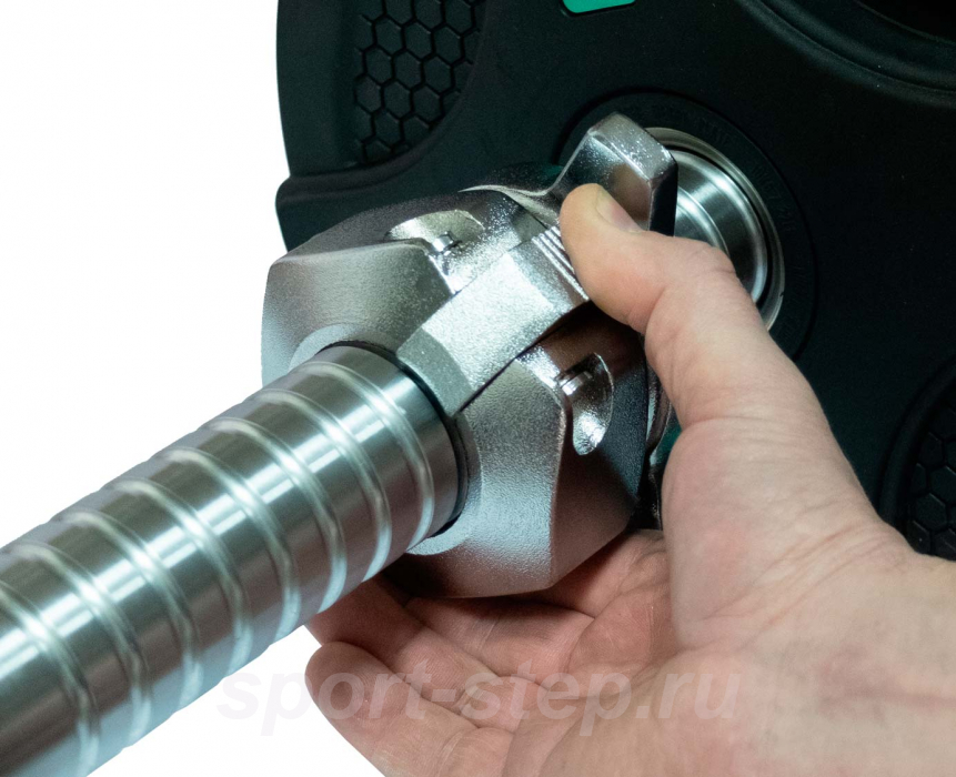 Замки для пауэрлифтинг грифа премиальные Original FitTools FT-CLWPB