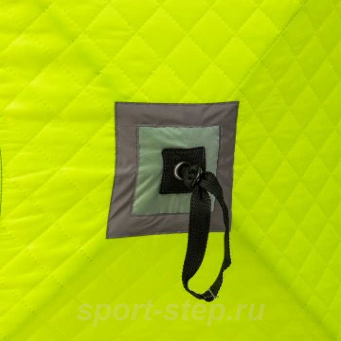 Палатка зимняя Куб утепл. 1,8х1,8 yellow lumi/gray PREMIER (PR-ISCI-180YLG)