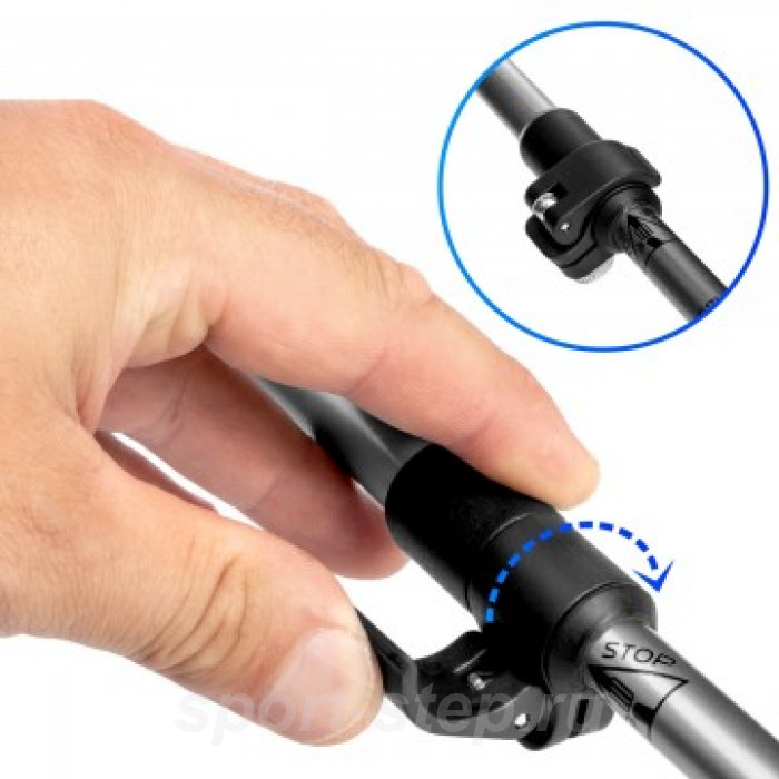 Палки треккинговые 60-135см (YJQT-32-2-Blue)