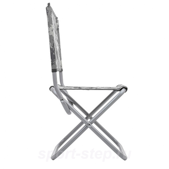 Стульчик рыболова со спинкой КМФ цифра СР-280C-16 (T-FC-280S-16-DG) Helios