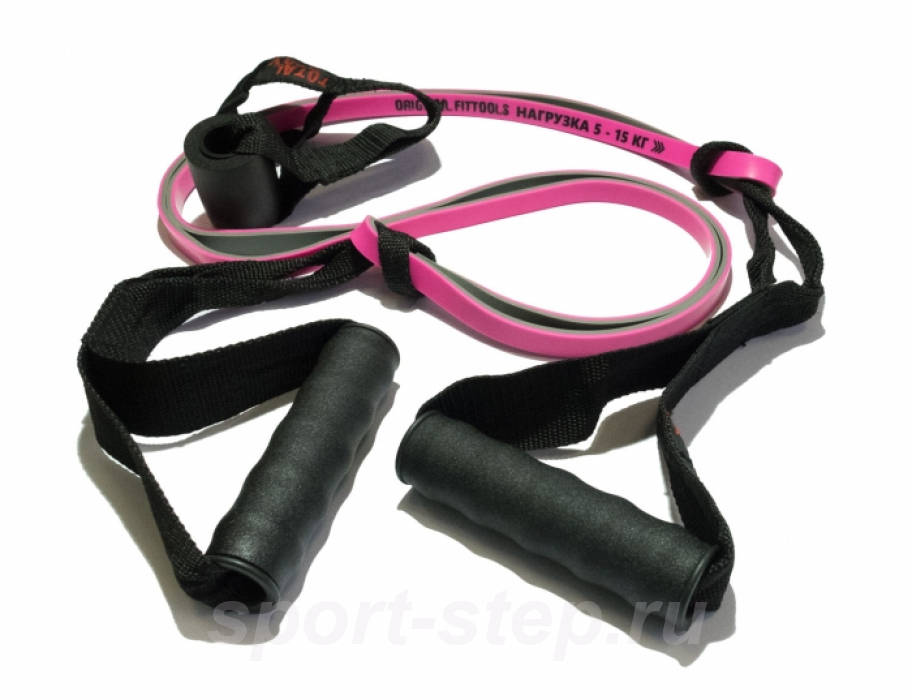 Набор эспандеров в сумке Original FitTools FT-3COLOR-SET