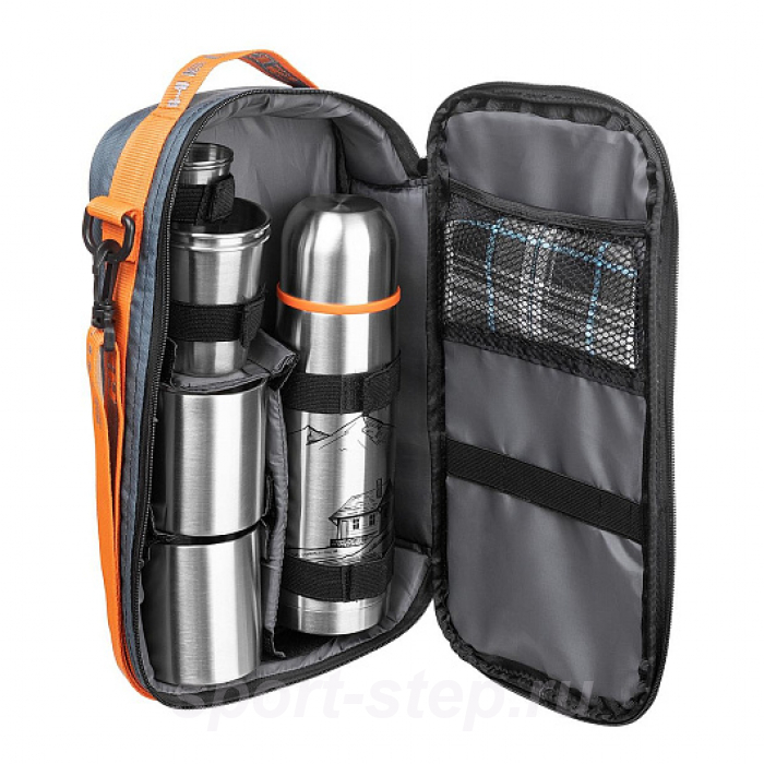 Набор для пикника Prival на 2 персоны с термосом+2 термокружки (HS-PL-TT-2) Helios