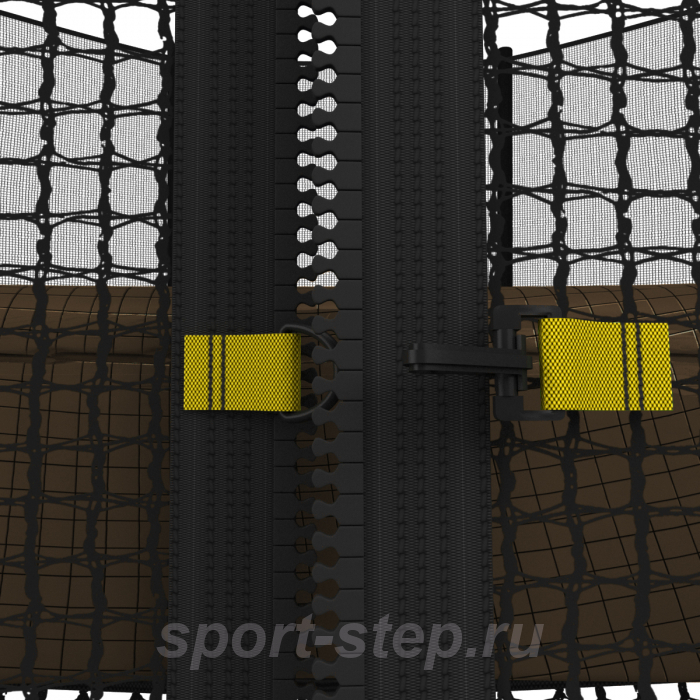 Батут UNIX line Black&Brown 12 ft (outside)