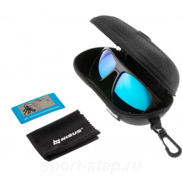 Очки поляризационные в жест.чехле (N-OP-LZ0310-B) Nisus