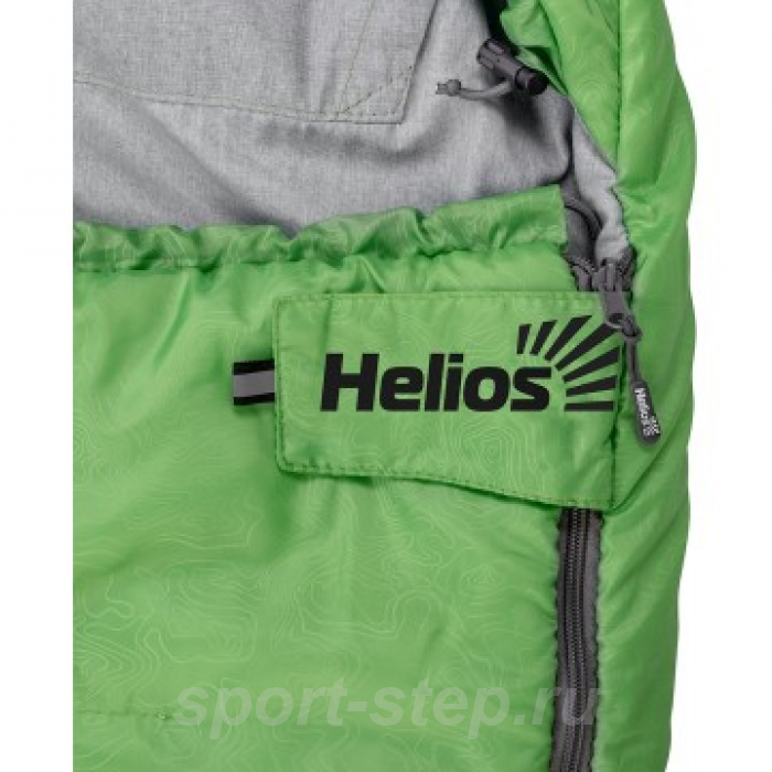 Спальный мешок TORO 300L (210*70, левый, стратекс, салатовый) Helios (T-HS-SB-T-300L)