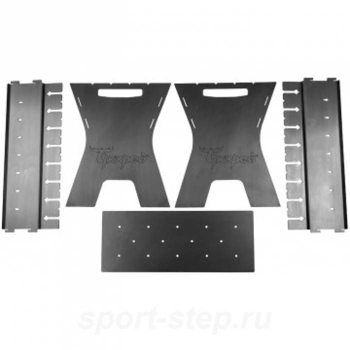 Мангал разборный Трофей (1,5мм, сумка) T-MT-01С