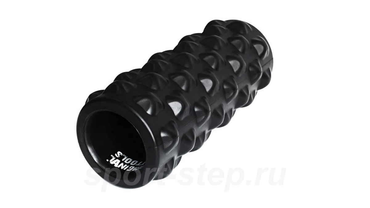 Цилиндр массажный 33,5х14 см черный OFT FT-PU-13